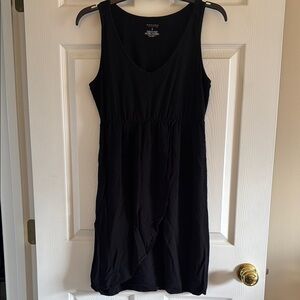 Women's Black Sleeveless Dress